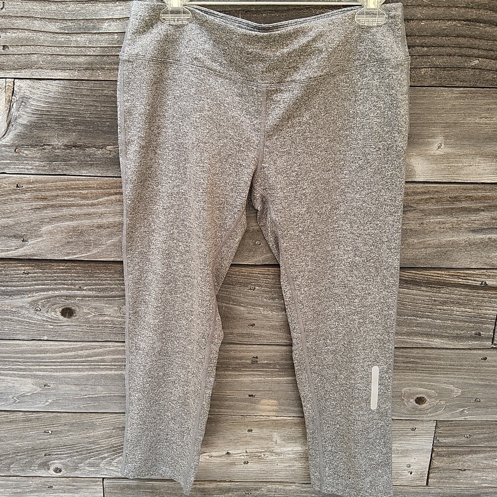 Camp Gladiator grey athletic leggings size Large